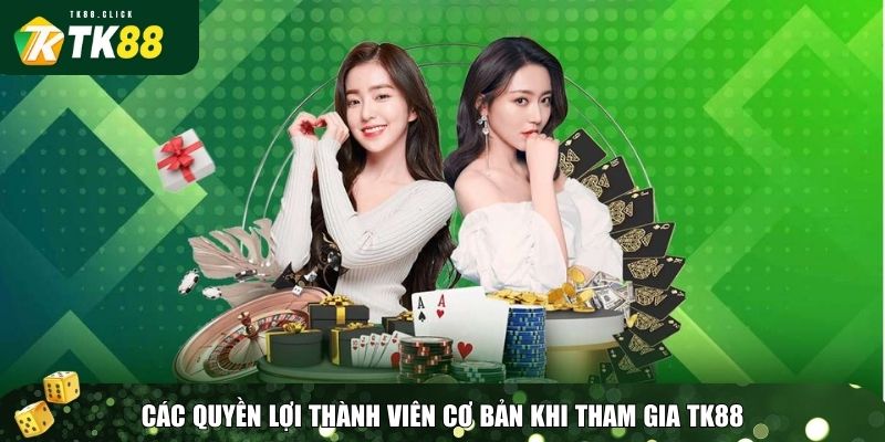 Quyền Lợi Thành Viên TK88 – Đặc Quyền Hấp Dẫn Không Thể Bỏ Lỡ 2 TK88 mang đến hàng loạt quyền lợi thành viên cơ bản hấp dẫn
